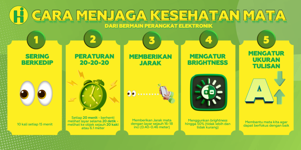 Cara Menjaga Kesehatan Mata dari Bermain Perangkat Elektronik