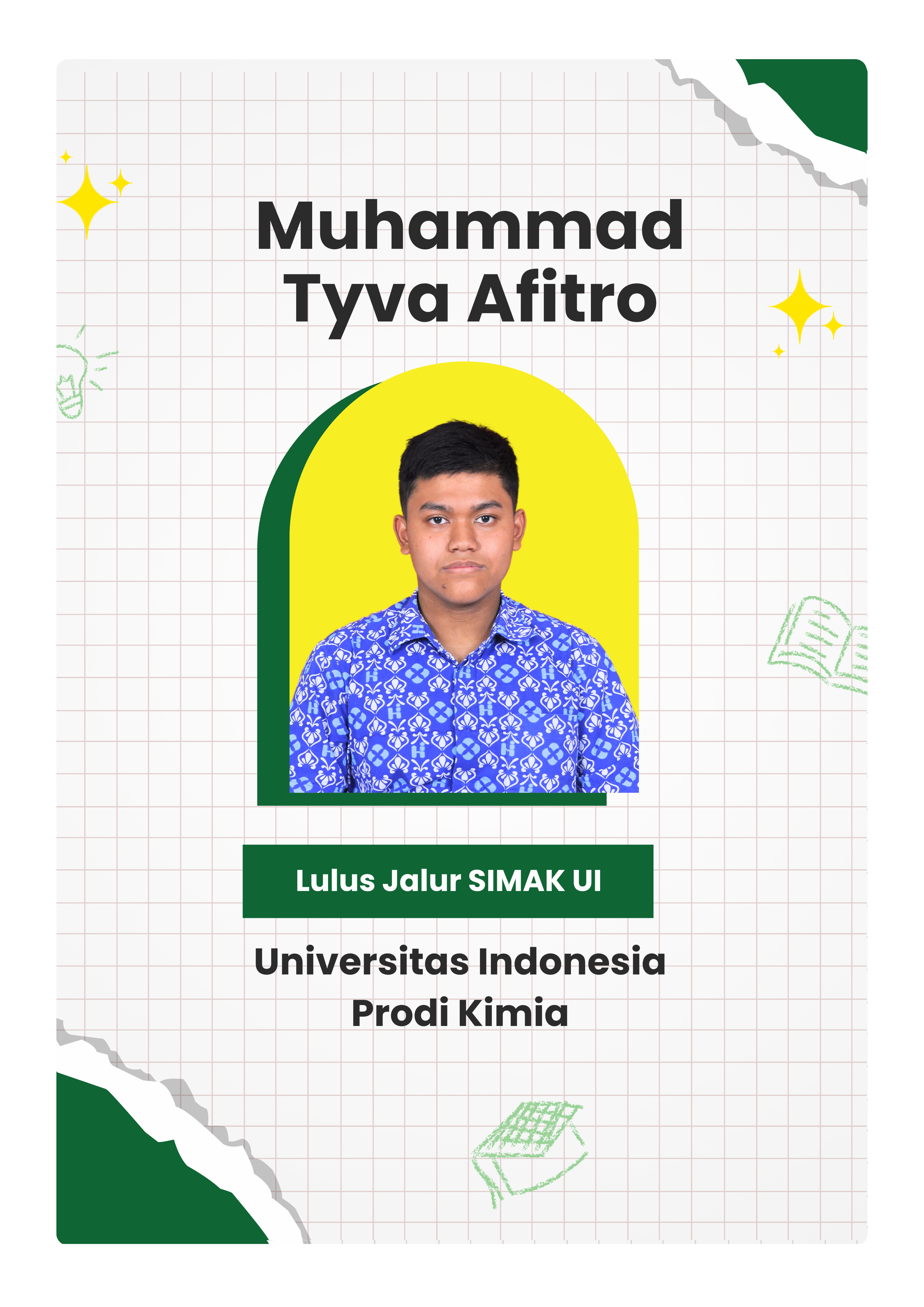 Muhammad Tyva Afitro - Universitas Indonesia - Prodi Kimia
