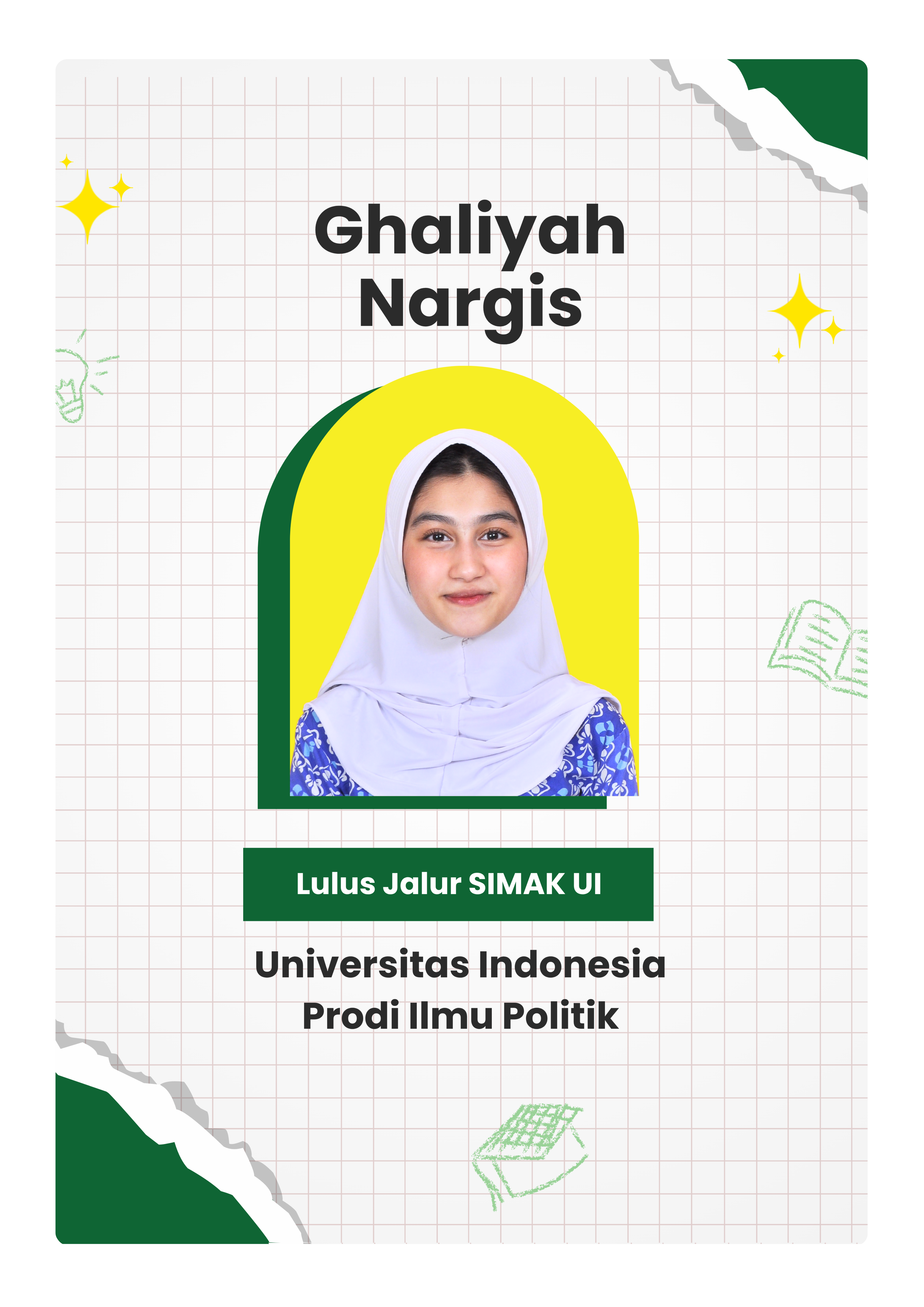Ghaliyah Nargis - Universitas Indonesia - Prodi Ilmu Politik